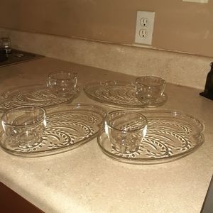 Glass tea set